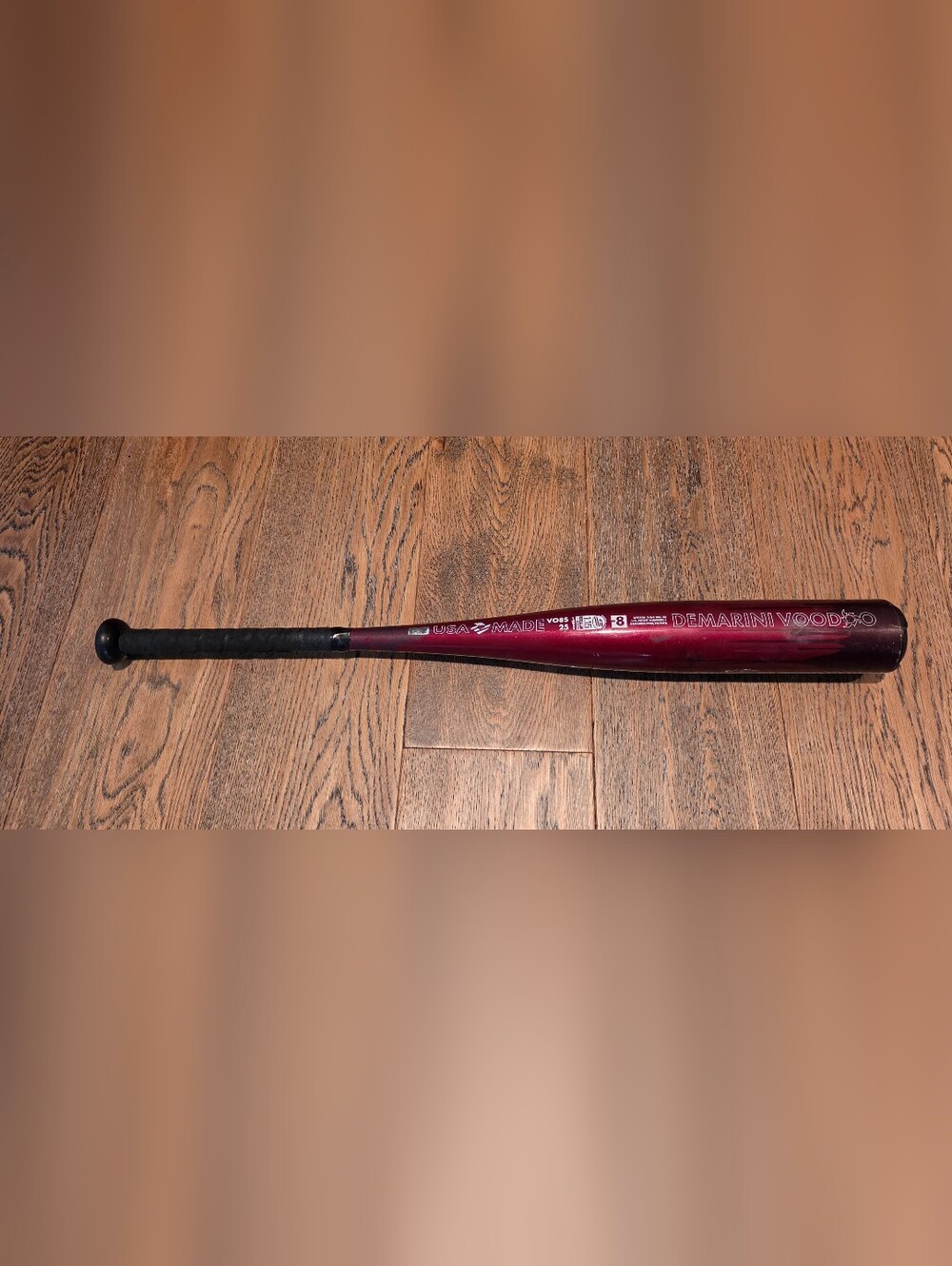 Baseball Bat (Metal) - DeMarini - Voodoo - Length: 30"/ Weight: 22 oz / Barrel D